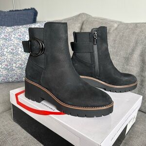 Blondo black waterproof rain boots